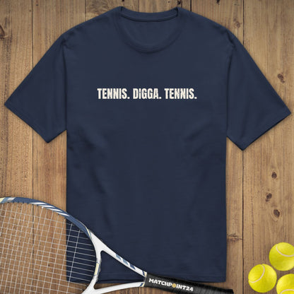 Tennis Digga Tennis | Premium Herren T-Shirt - Matchpoint24 - Kleidung für Tennisfans