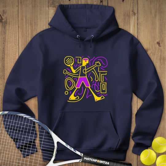 Tennis Doodle | Hoodie (Unisex) - Matchpoint24 - Kleidung für Tennisfans