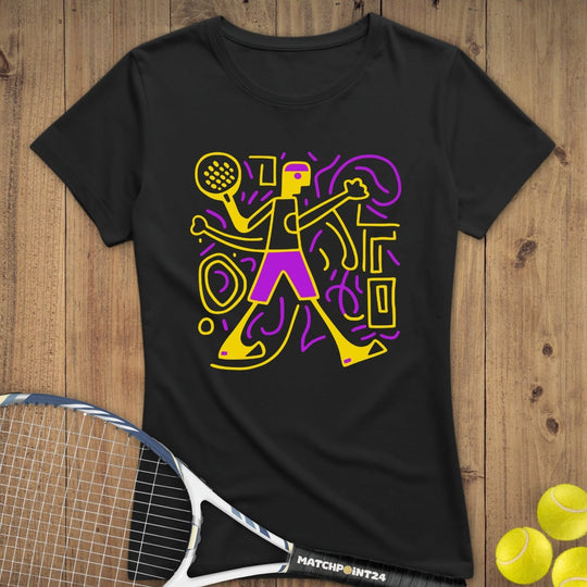 Tennis Doodle | Premium Damen T-Shirt - Matchpoint24 - Kleidung für Tennisfans