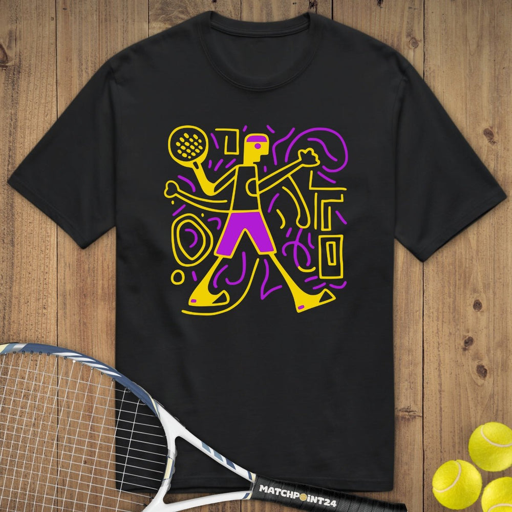 Tennis Doodle | Premium Herren T-Shirt - Matchpoint24 - Kleidung für Tennisfans