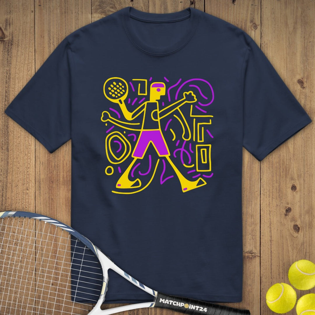 Tennis Doodle | Premium Herren T-Shirt - Matchpoint24 - Kleidung für Tennisfans