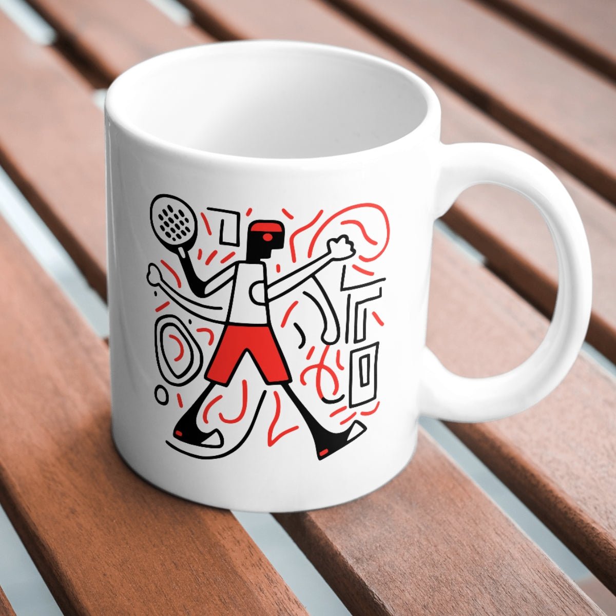 Tennis Doodle | Tasse - Matchpoint24 - Kleidung für Tennisfans