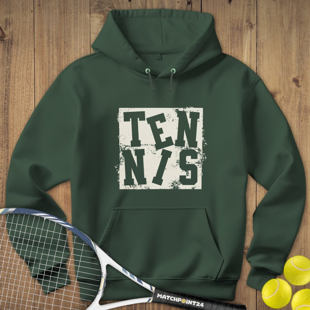 Tennis Grunge | Hoodie (Unisex) - Matchpoint24 - Kleidung für Tennisfans