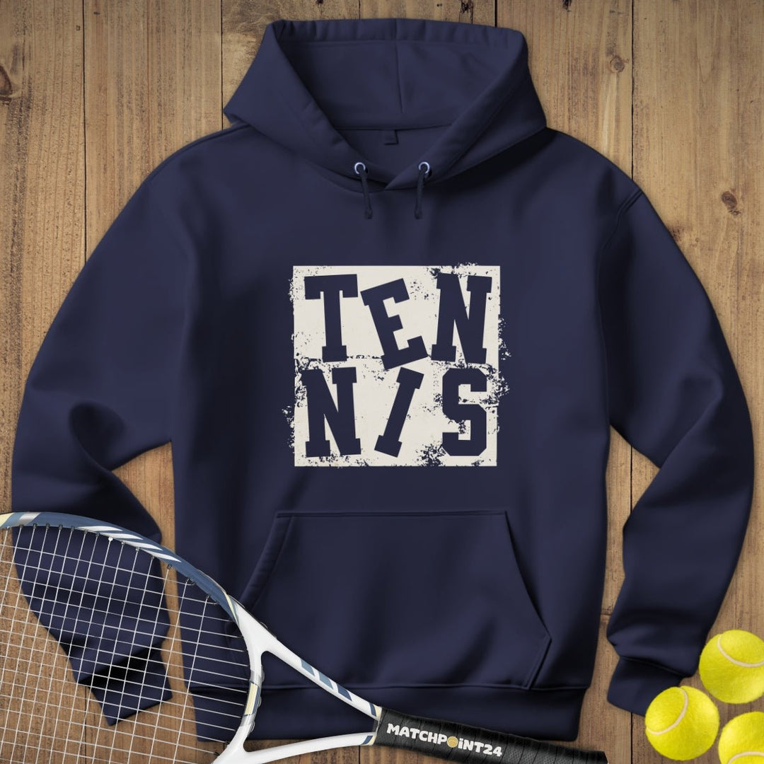 Tennis Grunge | Hoodie (Unisex) - Matchpoint24 - Kleidung für Tennisfans