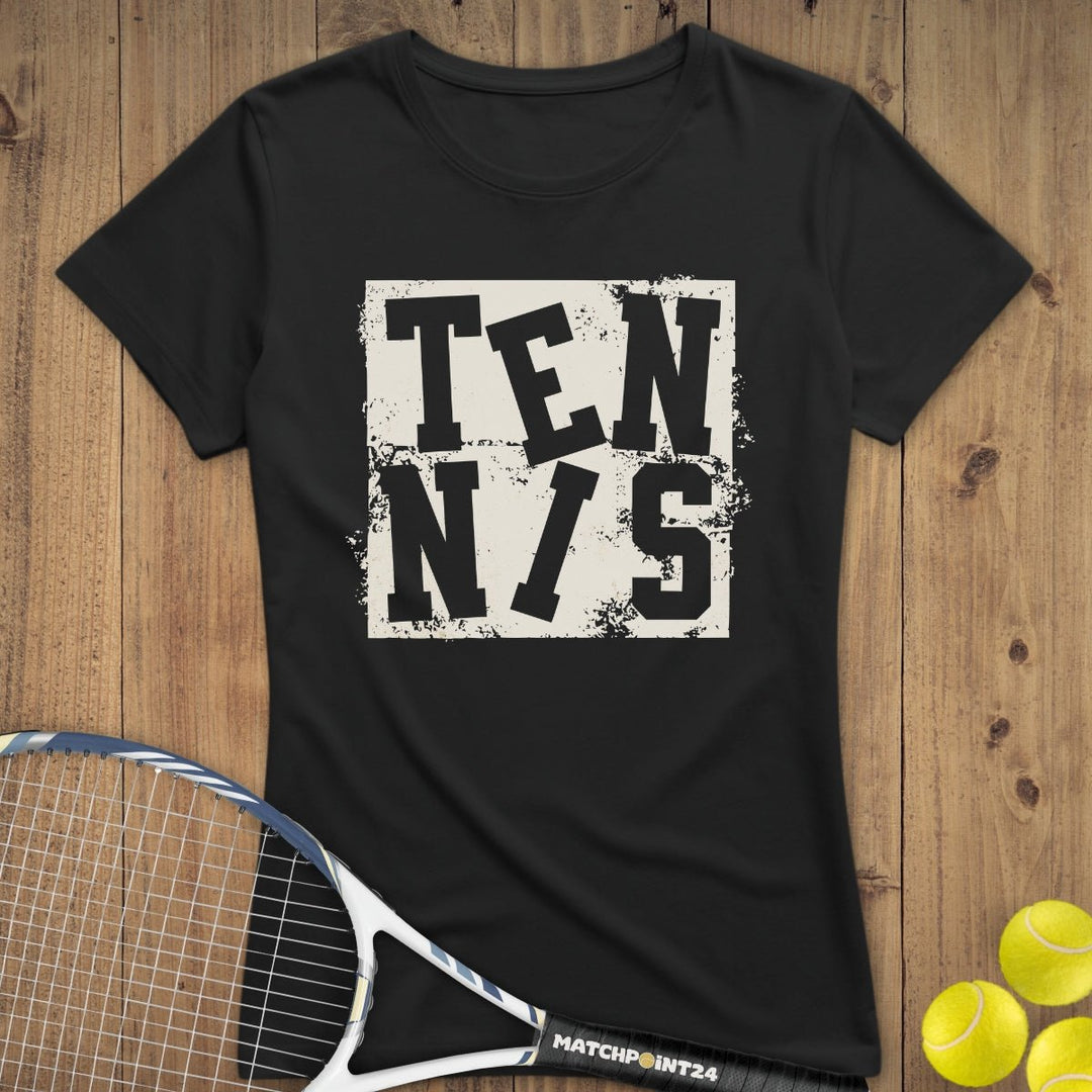 Tennis Grunge | Premium Damen T-Shirt - Matchpoint24 - Kleidung für Tennisfans