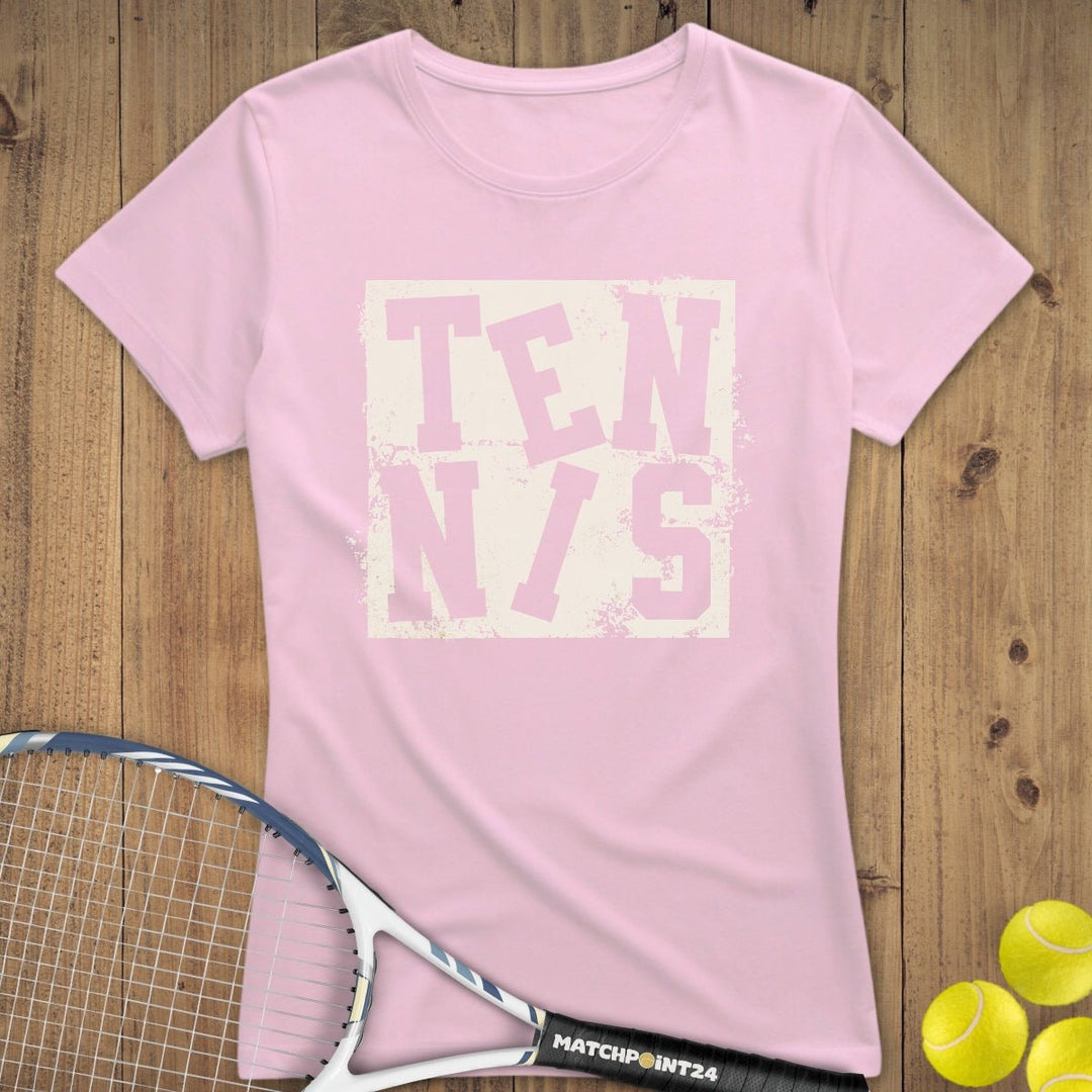 Tennis Grunge | Premium Damen T-Shirt - Matchpoint24 - Kleidung für Tennisfans