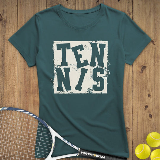 Tennis Grunge | Premium Damen T-Shirt - Matchpoint24 - Kleidung für Tennisfans