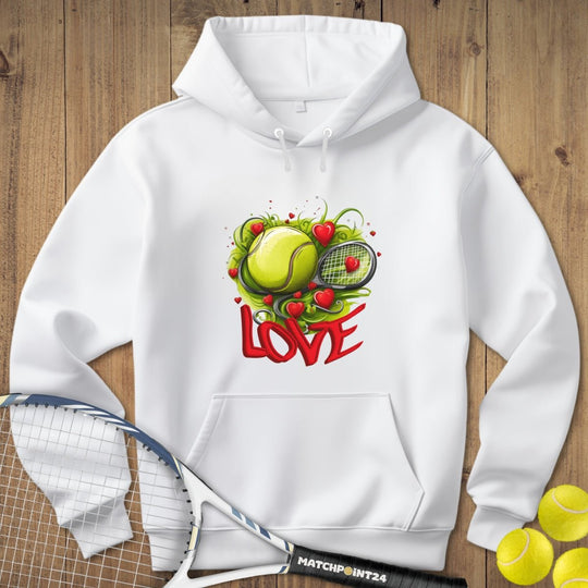 Tennis Heart | Hoodie (Unisex) - Matchpoint24 - Kleidung für Tennisfans