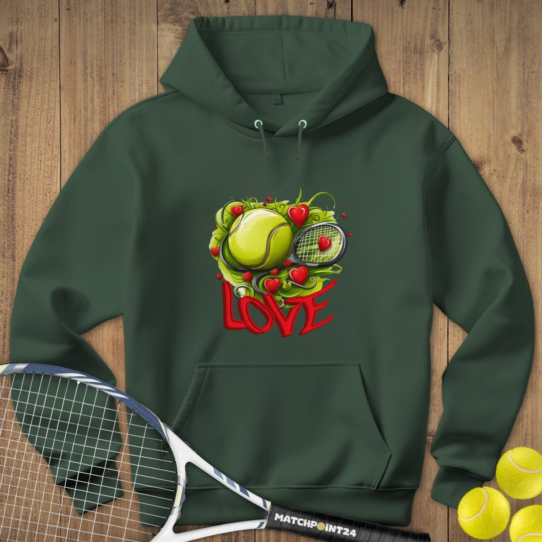 Tennis Heart | Hoodie (Unisex) - Matchpoint24 - Kleidung für Tennisfans