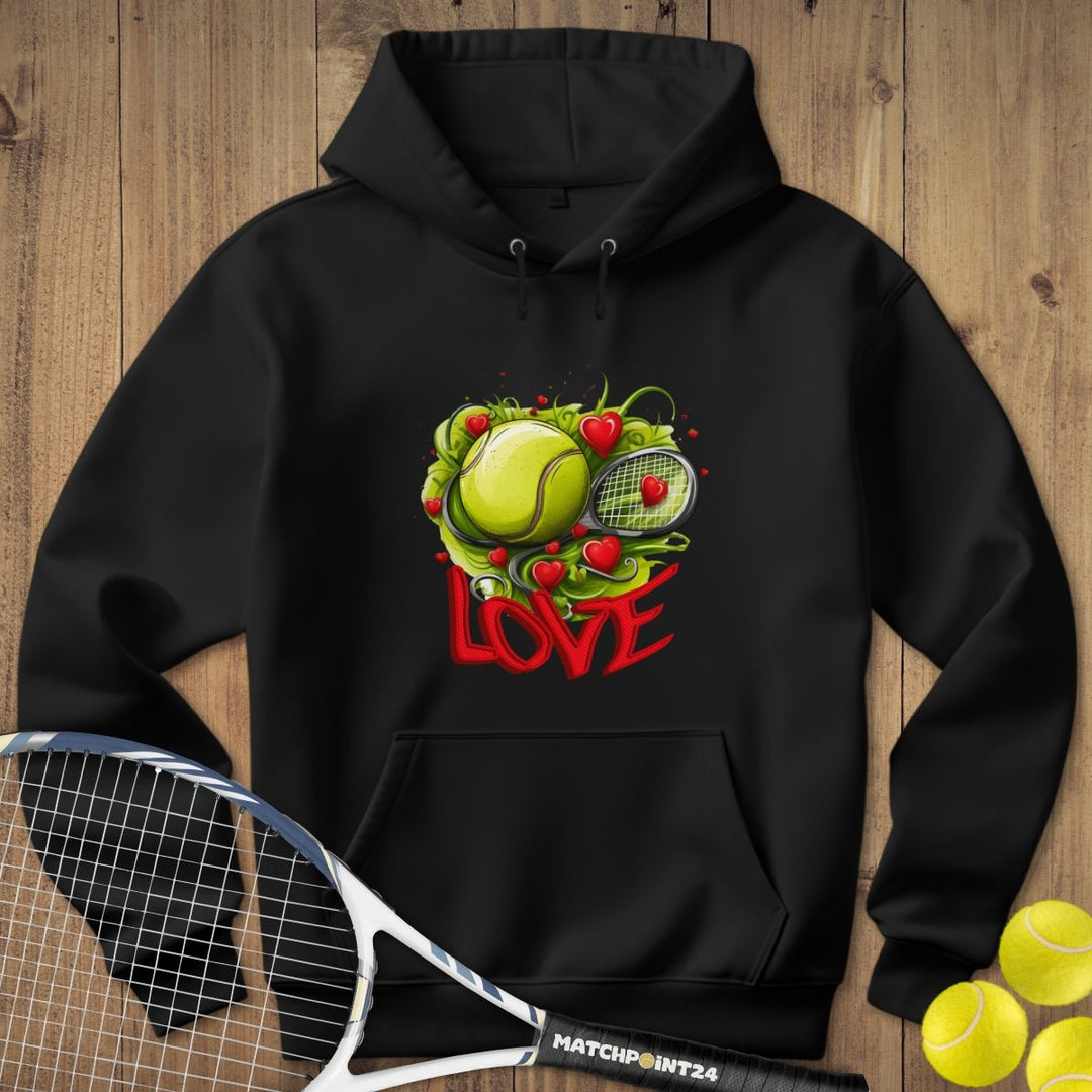 Tennis Heart | Hoodie (Unisex) - Matchpoint24 - Kleidung für Tennisfans