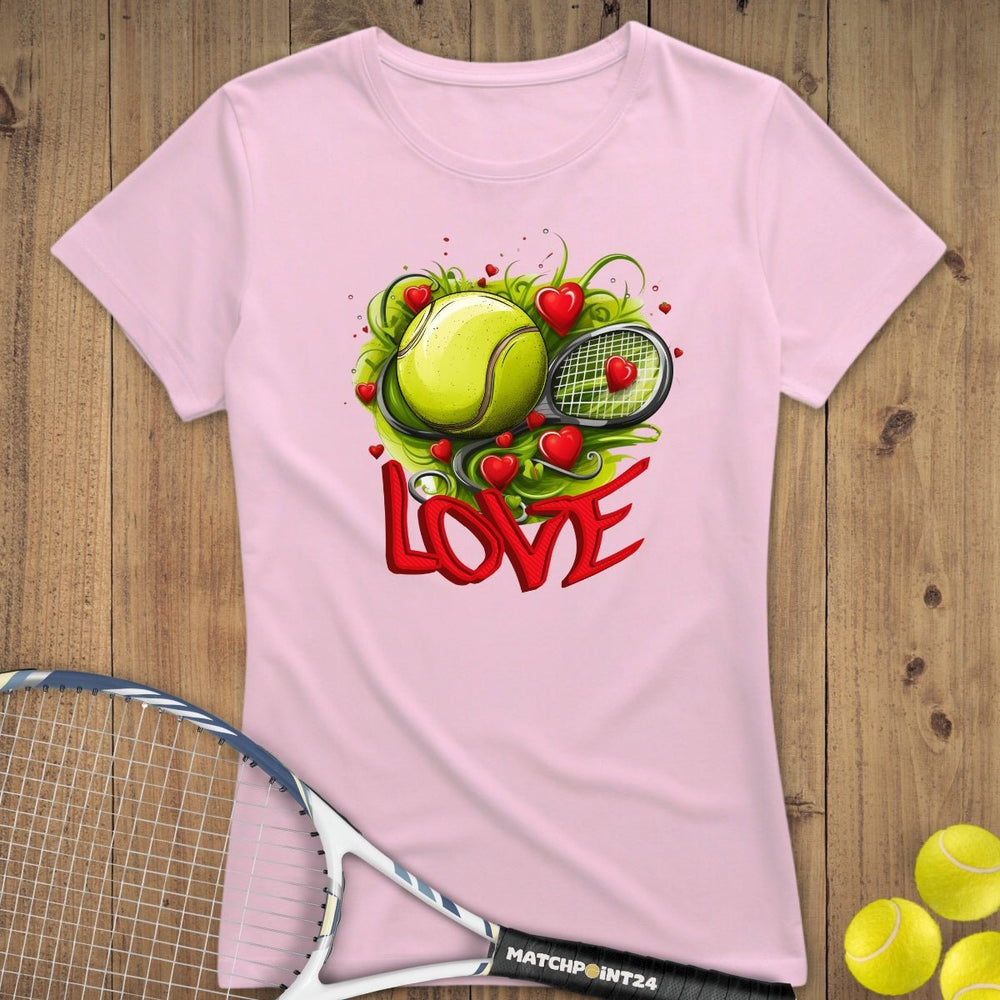 Tennis Heart | Premium Damen T-Shirt - Matchpoint24 - Kleidung für Tennisfans