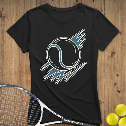 Tennis Lightning | Premium Damen T-Shirt - Matchpoint24 - Kleidung für Tennisfans