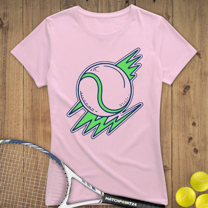 Tennis Lightning | Premium Damen T-Shirt - Matchpoint24 - Kleidung für Tennisfans
