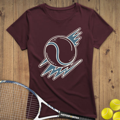 Tennis Lightning | Premium Damen T-Shirt - Matchpoint24 - Kleidung für Tennisfans