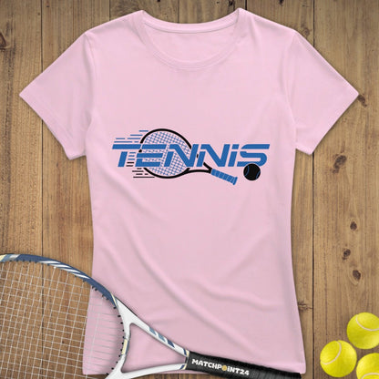 Tennis Modern Racket | Premium Damen T-Shirt - Matchpoint24 - Kleidung für Tennisfans
