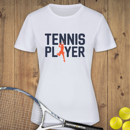 Tennis Player Damen | Damen Sport T-Shirt - Matchpoint24 - Kleidung für Tennisfans