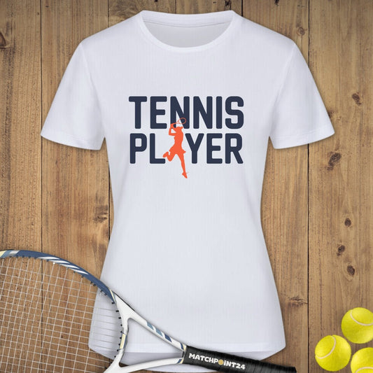 Tennis Player Damen | Damen Sport T-Shirt - Matchpoint24 - Kleidung für Tennisfans