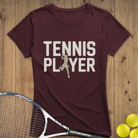 Tennis Player Damen | Premium Damen T-Shirt - Matchpoint24 - Kleidung für Tennisfans