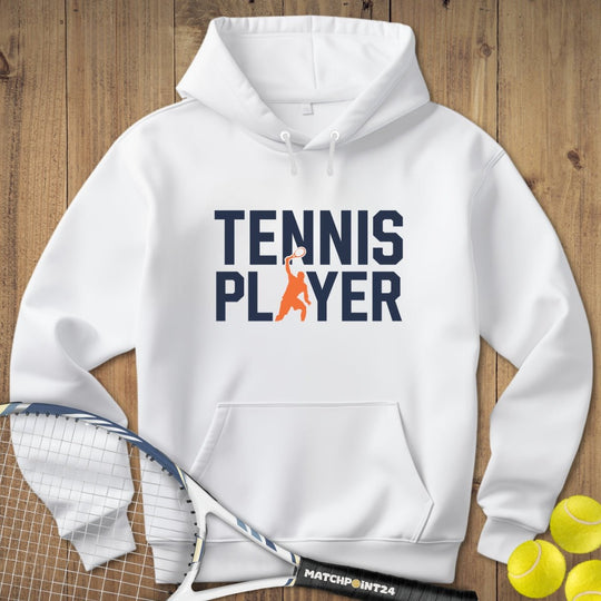 Tennis Player Herren | Hoodie (Unisex) - Matchpoint24 - Kleidung für Tennisfans