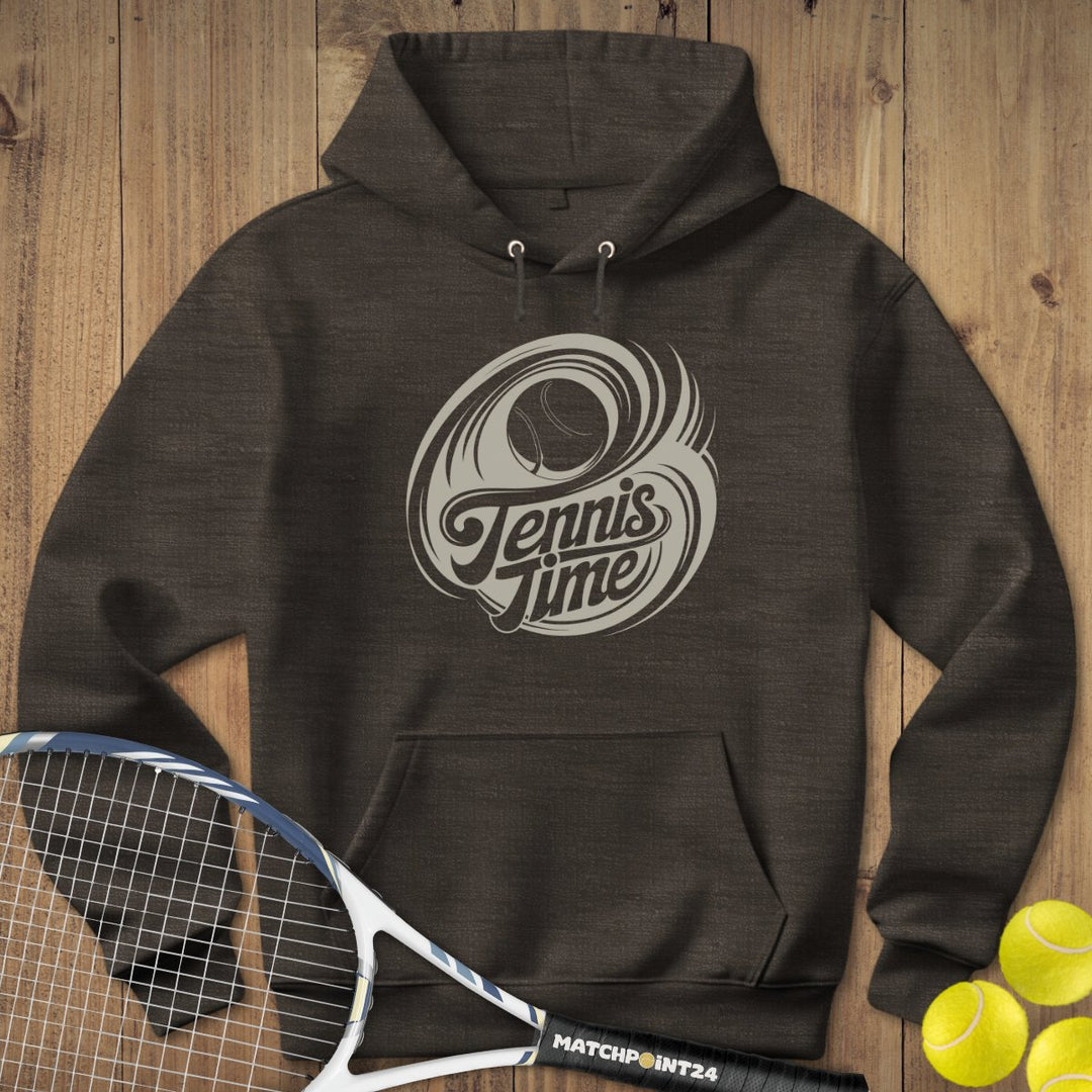 Tennis Time Ball | Hoodie (Unisex) - Matchpoint24 - Kleidung für Tennisfans