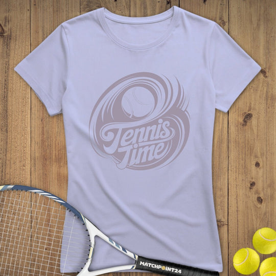 Tennis Time Ball | Premium Damen T-Shirt - Matchpoint24 - Kleidung für Tennisfans