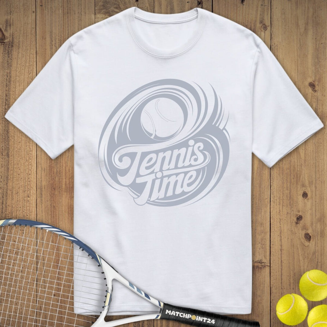 Tennis Time Ball | Premium Herren T-Shirt - Matchpoint24 - Kleidung für Tennisfans