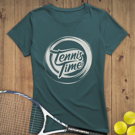 Tennis Time | Premium Damen T-Shirt - Matchpoint24 - Kleidung für Tennisfans