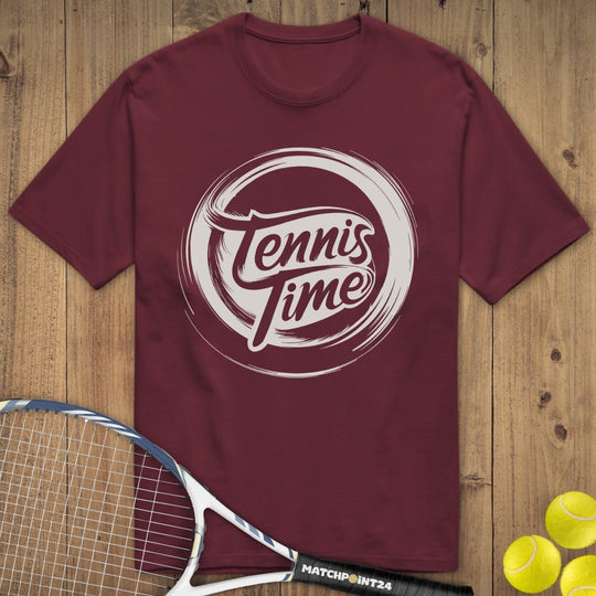 Tennis Time | Premium Herren T-Shirt - Matchpoint24 - Kleidung für Tennisfans