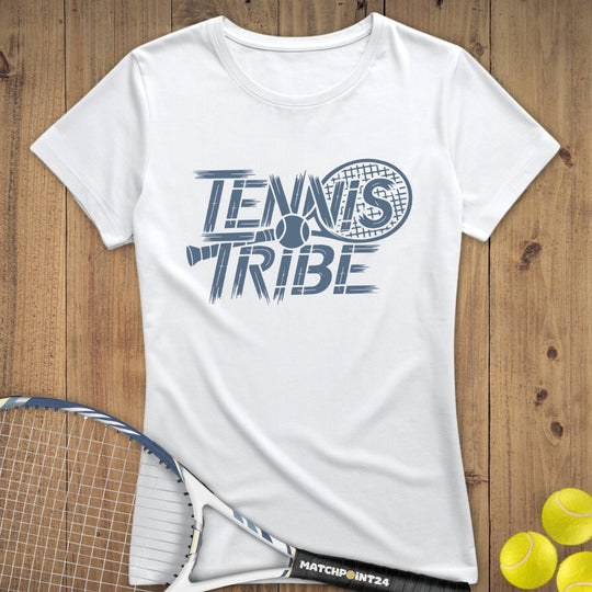 Tennis Tribe | Premium Damen T-Shirt - Matchpoint24 - Kleidung für Tennisfans