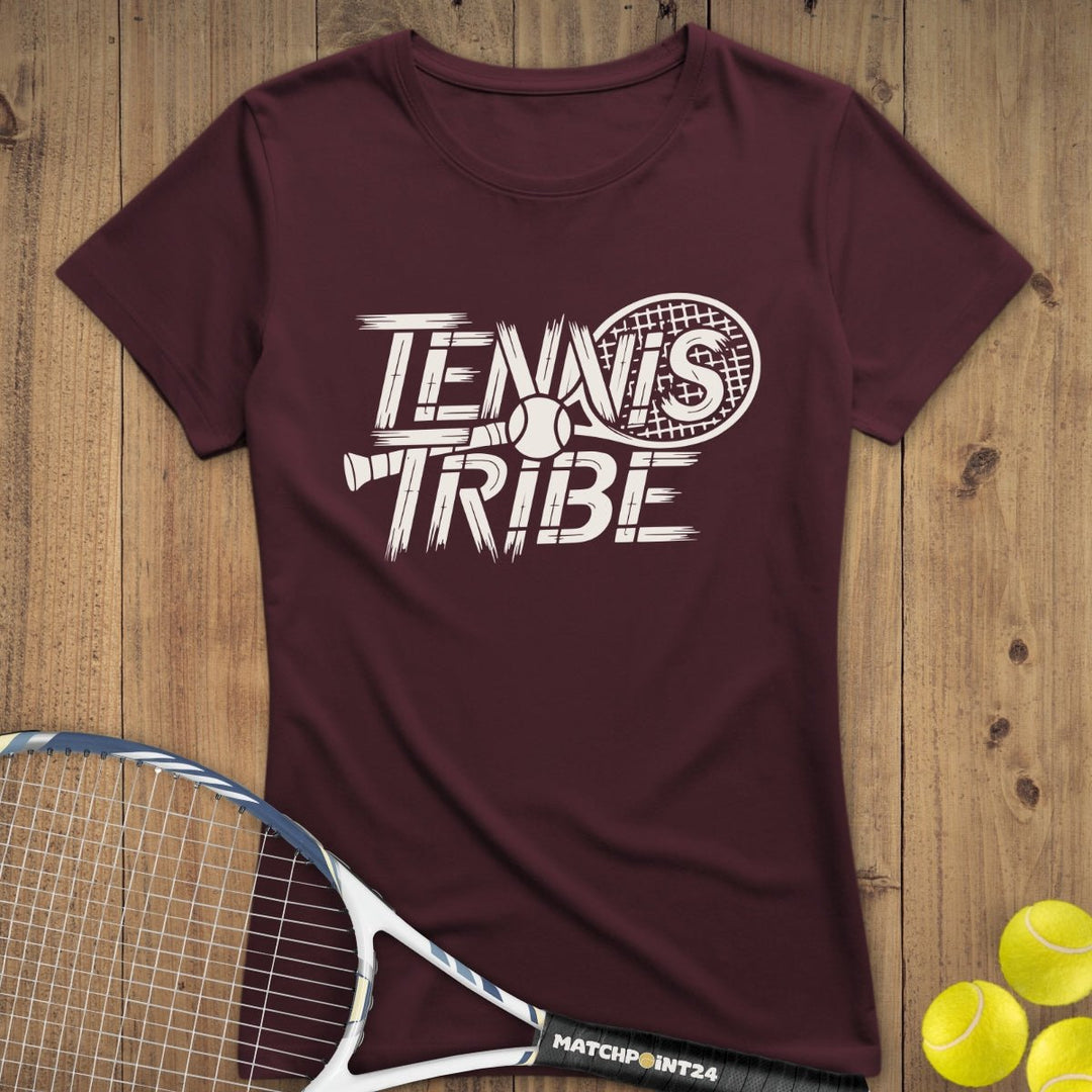 Tennis Tribe | Premium Damen T-Shirt - Matchpoint24 - Kleidung für Tennisfans