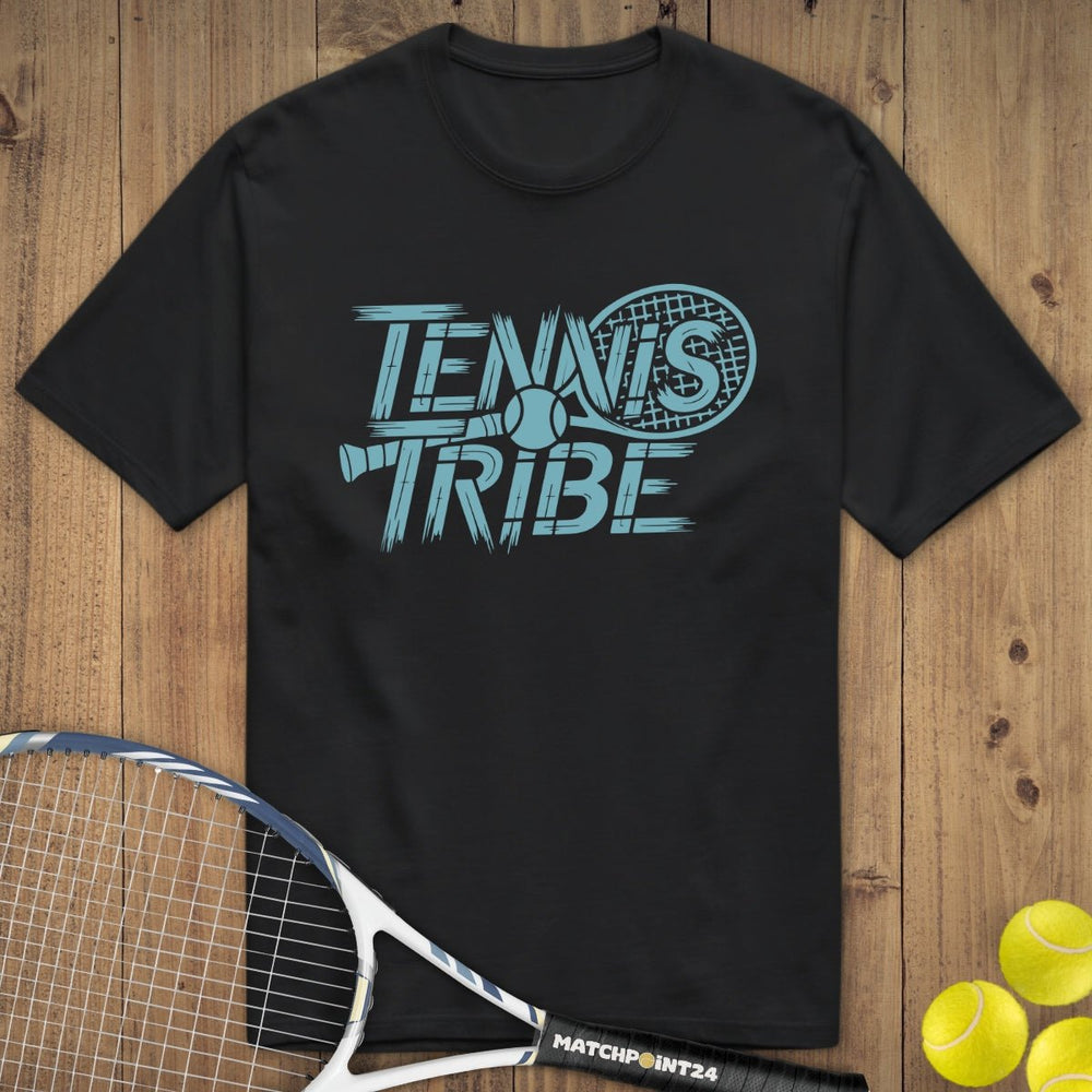 Tennis Tribe | Premium Herren T-Shirt - Matchpoint24 - Kleidung für Tennisfans