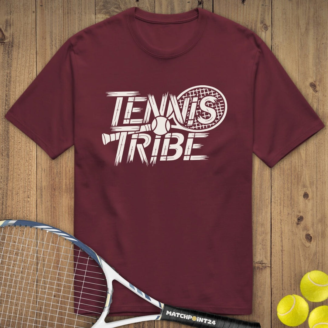 Tennis Tribe | Premium Herren T-Shirt - Matchpoint24 - Kleidung für Tennisfans