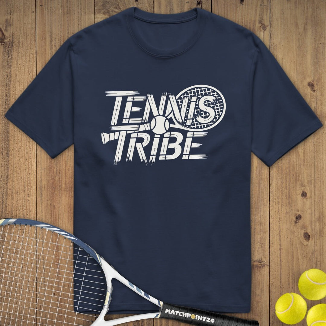 Tennis Tribe | Premium Herren T-Shirt - Matchpoint24 - Kleidung für Tennisfans