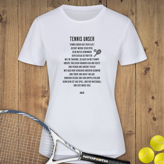 Tennis Unser | Damen Sport T-Shirt - Matchpoint24 - Kleidung für Tennisfans