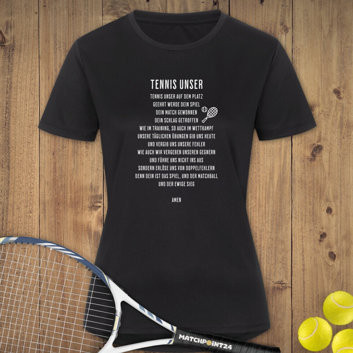 Tennis Unser | Damen Sport T-Shirt - Matchpoint24 - Kleidung für Tennisfans