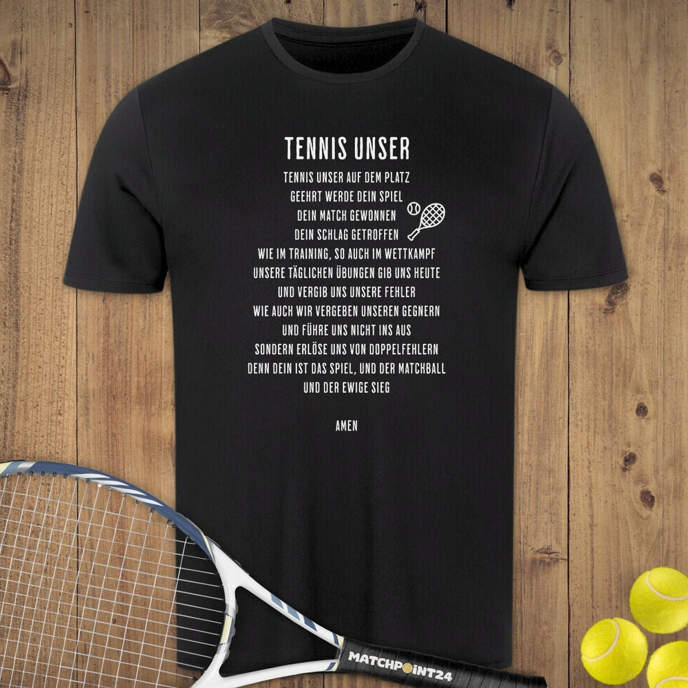 Tennis Unser | Herren Sport T-Shirt - Matchpoint24 - Kleidung für Tennisfans