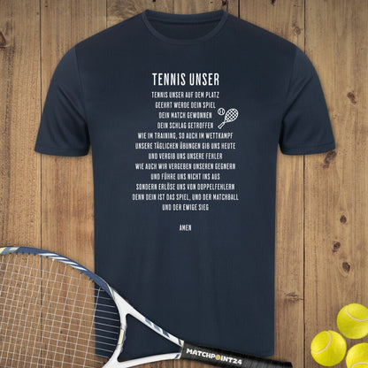 Tennis Unser | Herren Sport T-Shirt - Matchpoint24 - Kleidung für Tennisfans