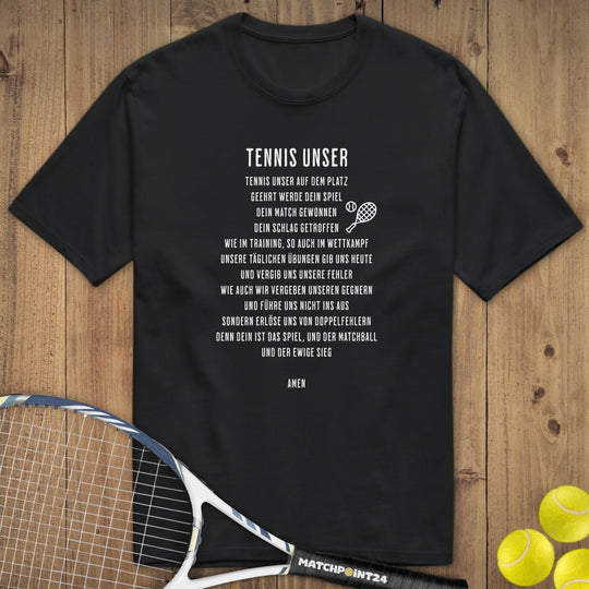 Tennis Unser | Premium Herren T-Shirt - Matchpoint24 - Kleidung für Tennisfans