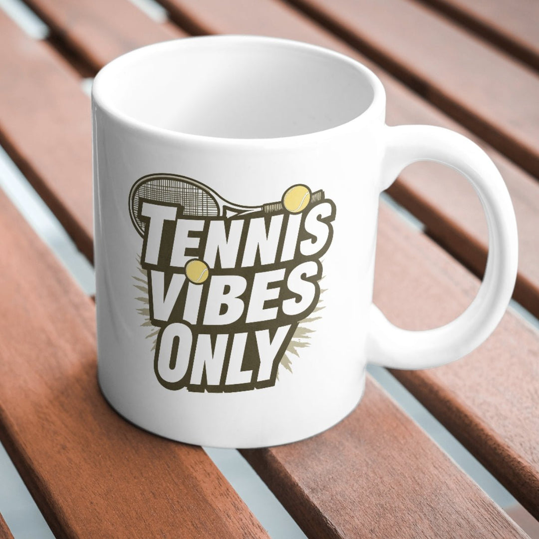 Tennis vibes only | Tasse - Matchpoint24 - Kleidung für Tennisfans