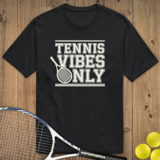 Tennis Vibes School | Premium Herren T-Shirt - Matchpoint24 - Kleidung für Tennisfans