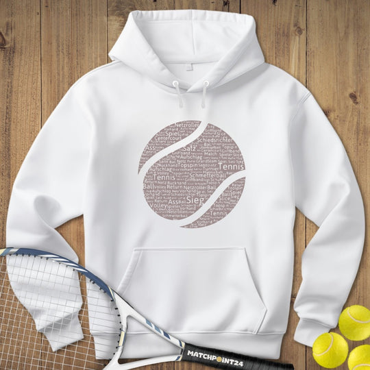 Tennisball Kapuzenpulli (limitiert) - Matchpoint24 - Kleidung für Tennisfans