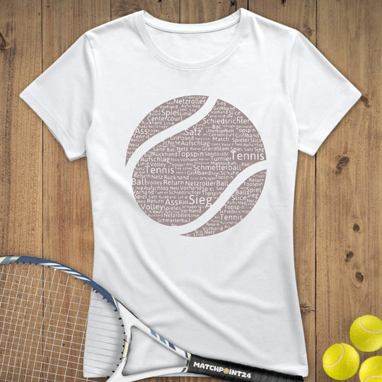 Tennisball | Premium Damen T-Shirt - Matchpoint24 - Kleidung für Tennisfans