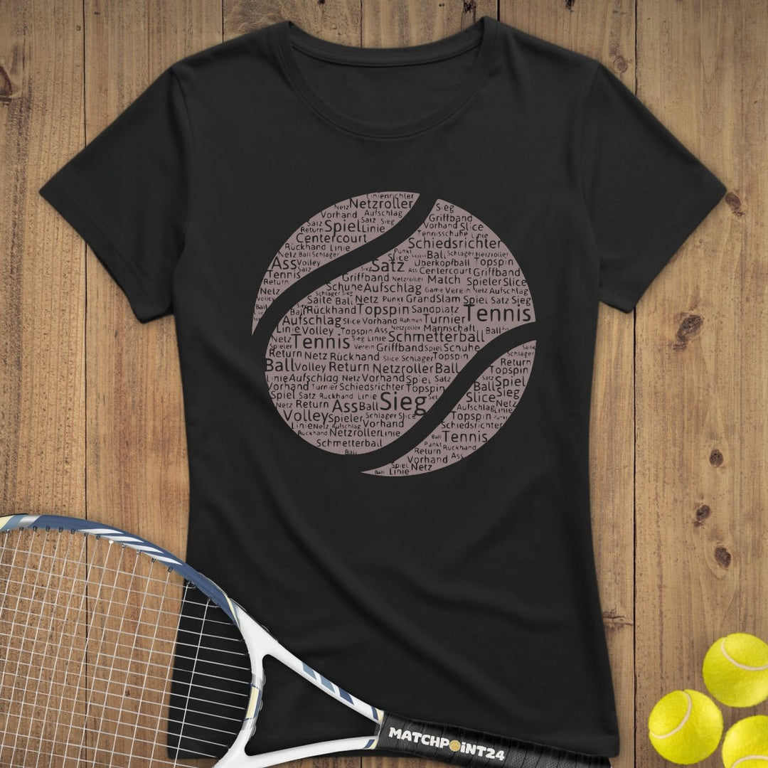 Tennisball | Premium Damen T-Shirt - Matchpoint24 - Kleidung für Tennisfans