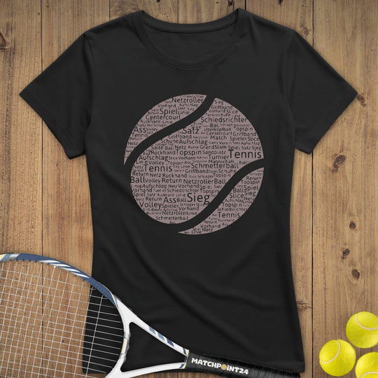 Tennisball | Premium Damen T-Shirt - Matchpoint24 - Kleidung für Tennisfans