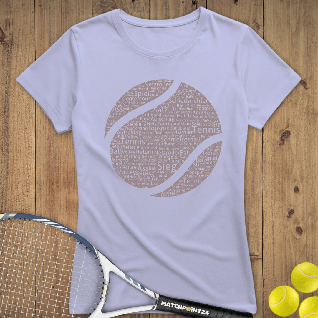 Tennisball | Premium Damen T-Shirt - Matchpoint24 - Kleidung für Tennisfans