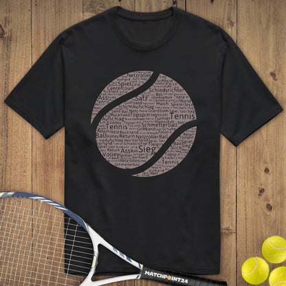 Tennisball | Premium Herren T-Shirt - Matchpoint24 - Kleidung für Tennisfans