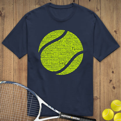 Tennisball | Premium Herren T-Shirt - Matchpoint24 - Kleidung für Tennisfans