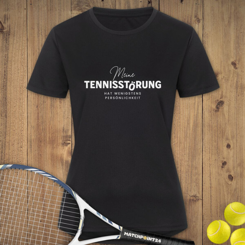 Tennisstörung | Damen Sport T-Shirt - Matchpoint24 - Kleidung für Tennisfans