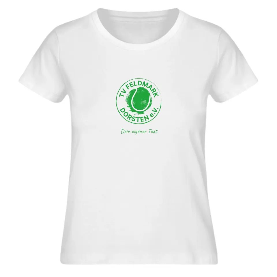 TV Feldmark Bio Damen T-Shirt | gerader Schnitt | konfigurierbar - Matchpoint24 - Kleidung für Tennisfans