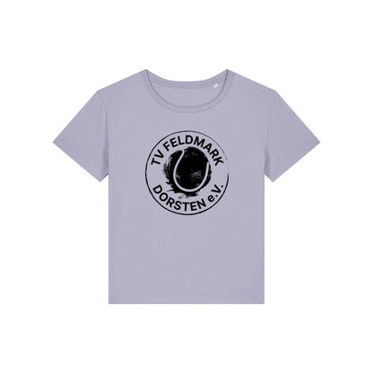 TV Feldmark | BIO T-Shirt Damen (schwarzes Logo) - Matchpoint24 - Kleidung für Tennisfans